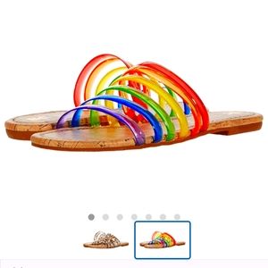 BC Vegan Pride Sandals size 8.5